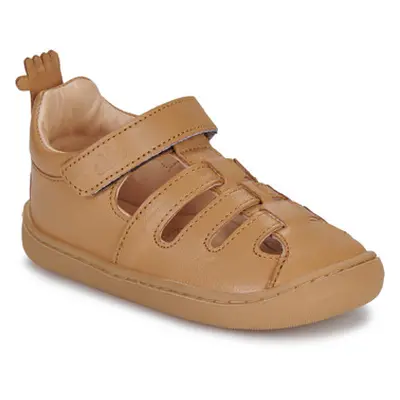 Easy Peasy MY DODU BRIDE boys's Children's Shoes (High-top Trainers) in Brown