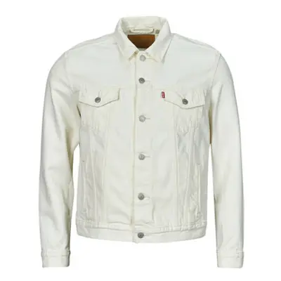 Levis THE TRUCKER JACKET men's Denim jacket in White