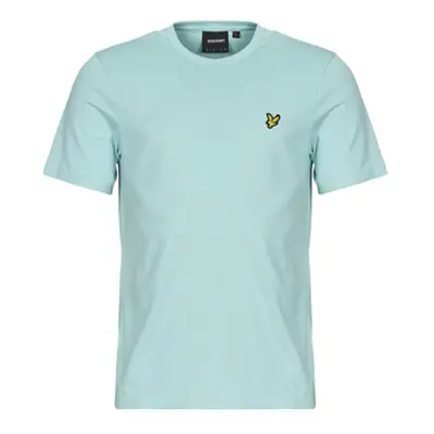 Lyle & Scott Plain T-Shirt men's T shirt in Blue