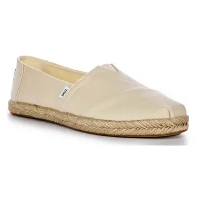 Toms Alpargata Rope Midform women's Espadrilles / Casual Shoes in Beige