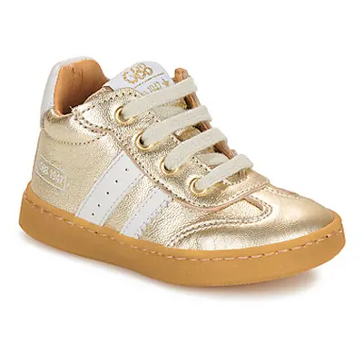 GBB ANAIS girls's Children's Shoes (High-top Trainers) in Gold