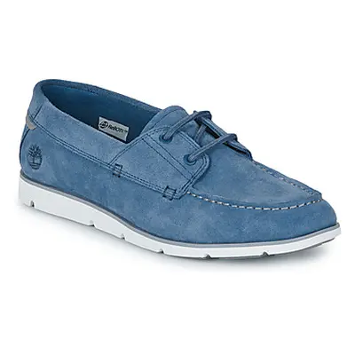 Timberland GRAFTON BAY men's Boat Shoes in Blue