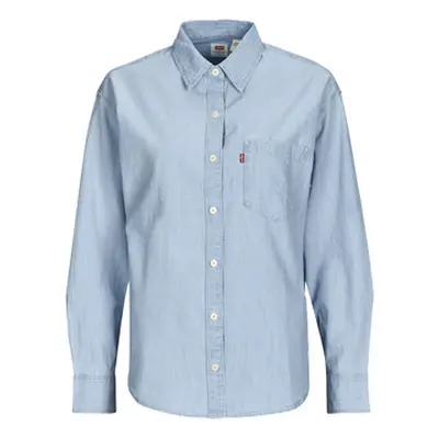 Levis HARLIE NEW BF SHIRT women's Shirt in Blue