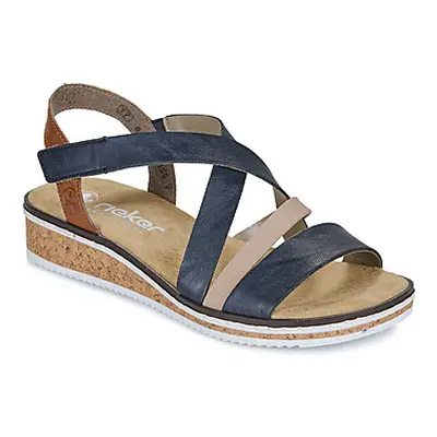 Rieker - women's Sandals in Blue