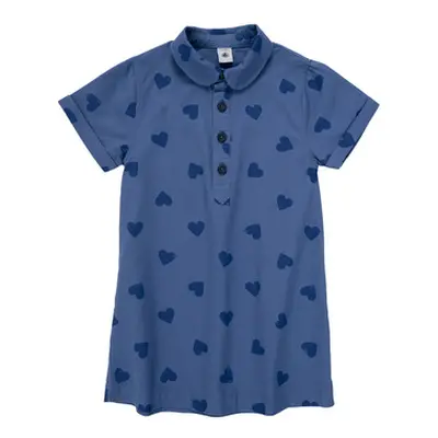 Petit Bateau BIBICHE girls's Children's dress in Marine