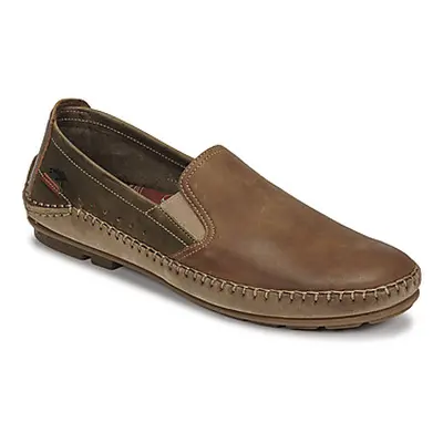 Fluchos DORIEN men's Loafers / Casual Shoes in Brown