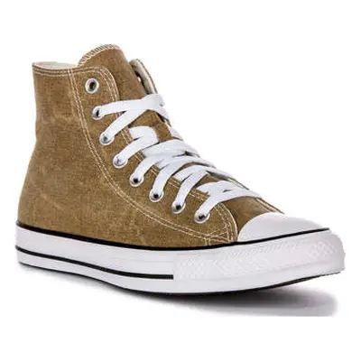 Converse A07456C All Star Hi Top Chuck Taylor men's Trainers in Beige