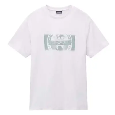 Napapijri S Vanni Graphic T-Shirt White men's in White