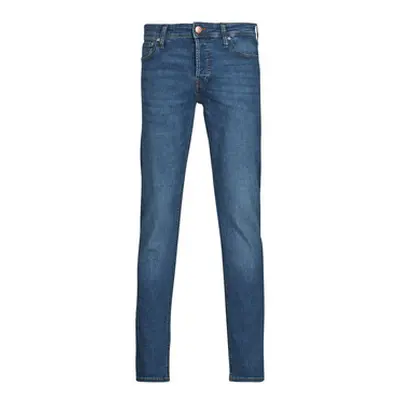 Jack & Jones JJIGLENN men's Skinny Jeans in Blue