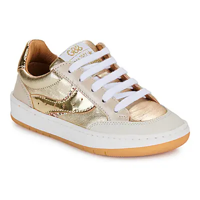 GBB ALIZE girls's Children's Shoes (Trainers) in Gold