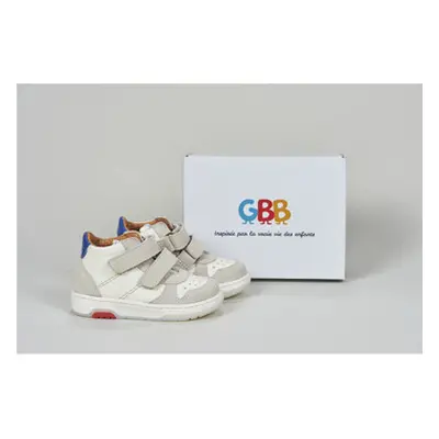 GBB VALERIAN boys's Children's Shoes (High-top Trainers) in White