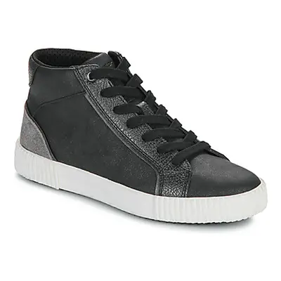 Geox D BLOMIEE women's Shoes (High-top Trainers) in Black