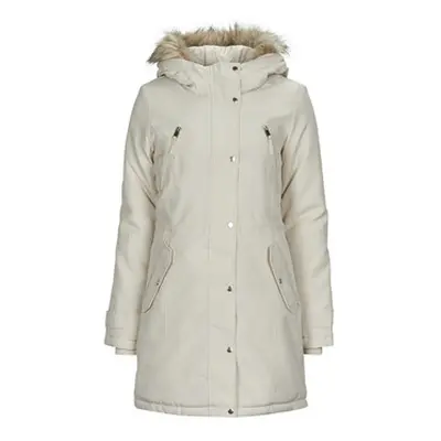 Vero Moda VMTRACK AW23 PARKA COAT women's Parka in Beige