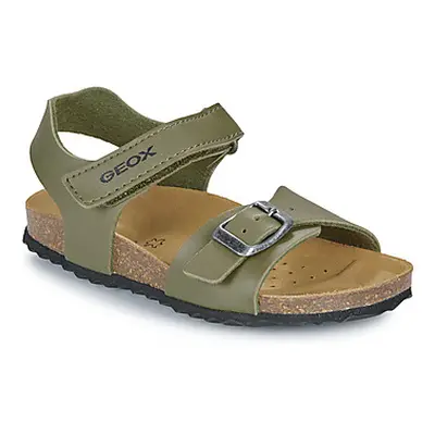 Geox J GHITA BOY boys's Children's Sandals in Kaki