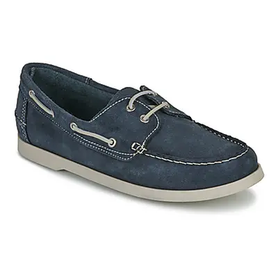 So Size MALIK men's Boat Shoes in Blue