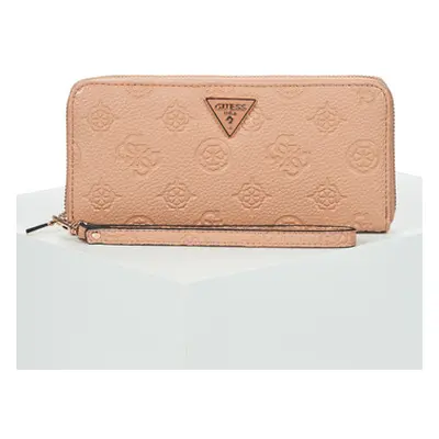 Guess CRESIDA women's Purse wallet in Beige