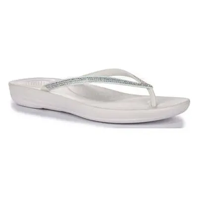 FitFlop Iqushion Sparkle women's Sliders in White