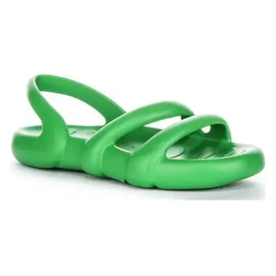 Camper Kobarah Flat women's Sandals in Green