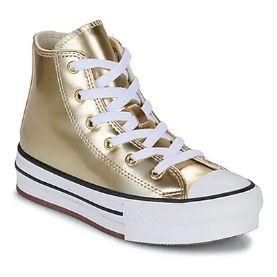 Converse CHUCK TAYLOR ALL STAR EVA LIFT PLATFORM METALLIC girls's Children's Shoes (High-top Tra