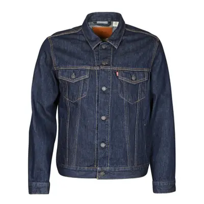 Levis THE TRUCKER JACKET men's Denim jacket in Marine