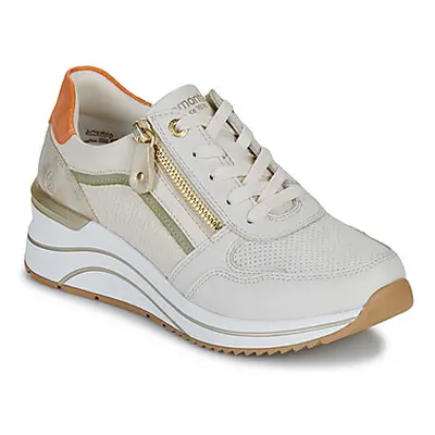 Remonte D0T10-80 women's Shoes (Trainers) in Beige