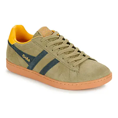 Gola EQUIPE II SUEDE men's Shoes (Trainers) in Kaki