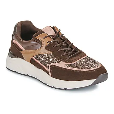 Tamaris OUDINIS women's Shoes (Trainers) in Brown