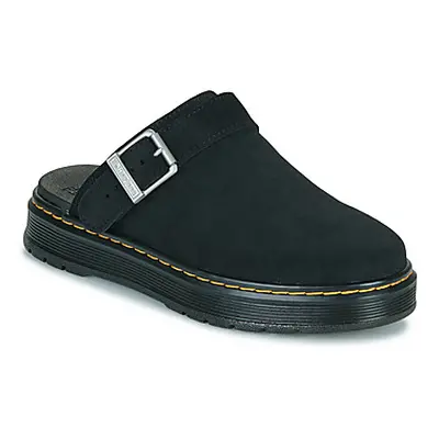 Dr. Martens Brookline Mule Black Bronx Suede men's Clogs (Shoes) in Black