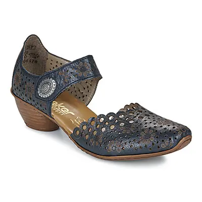 Rieker - women's Court Shoes in Blue