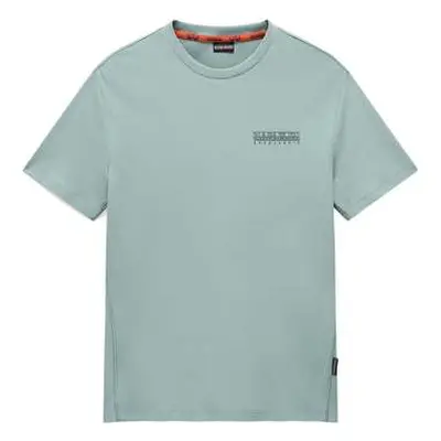 Napapijri S Vanni T-Shirt Green Mil men's in Blue