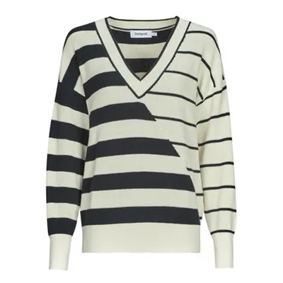 Desigual ESTOCOLMO women's Sweater in Multicolour