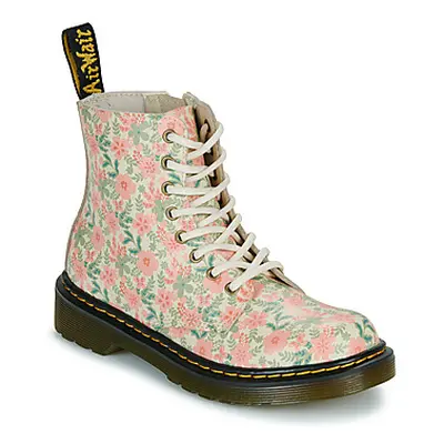 Dr. Martens 1460 Pascal J Pop Floral Print girls's Children's Mid Boots in Pink