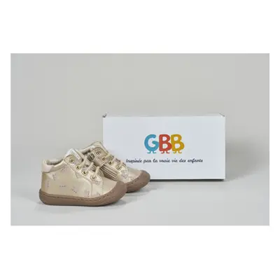 GBB FAMIA girls's Children's Shoes (High-top Trainers) in Gold