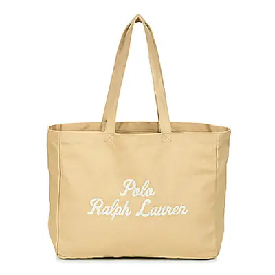 Polo Ralph Lauren EAST WST TTE-TOTE-LARGE women's Shopper bag in Beige