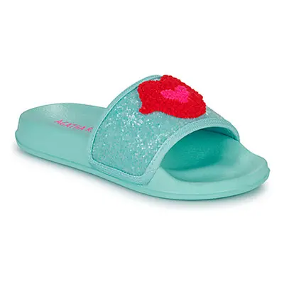 Agatha Ruiz de la Prada FLIP FLOPS girls's Sliders in Blue