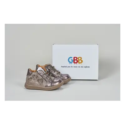 GBB - girls's Children's Shoes (High-top Trainers) in Brown