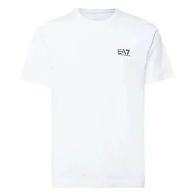 Ea7 Emporio Armani Pima Cotton Identity T-Shirt White men's in White