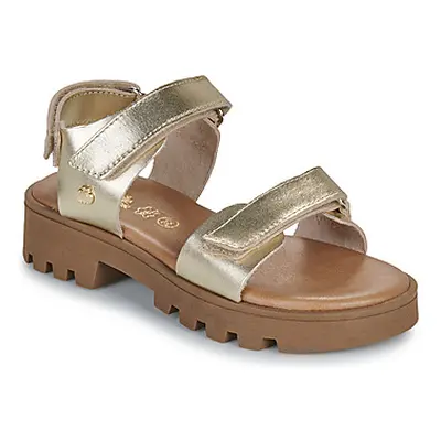 Citrouille et Compagnie PIANA girls's Children's Sandals in Gold