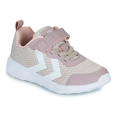 Hummel ACTUS RECYCLED JR girls's Children's Shoes (Trainers) in Pink