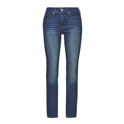 Levis 314 SHAPING STRAIGHT women's Jeans in Blue