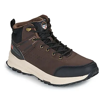 Geographical Norway OFORET men's Shoes (High-top Trainers) in Brown