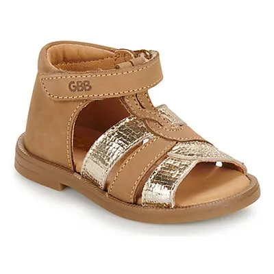 GBB OLENA girls's Children's Sandals in Brown