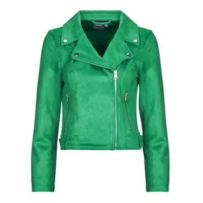 Vero Moda VMJOSE women's Leather jacket in Green