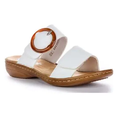 Rieker 60894-80 women's Sandals in White