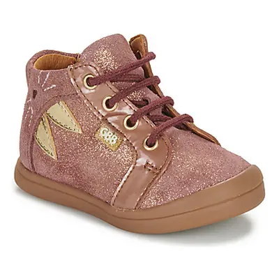 GBB CHOUGA girls's Children's Shoes (High-top Trainers) in Pink