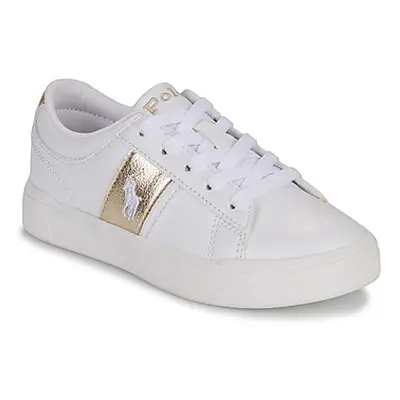 Polo Ralph Lauren FRAZIER girls's Children's Shoes (Trainers) in White