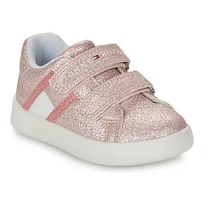 Tommy Hilfiger LOGAN girls's Children's Shoes (Trainers) in Pink