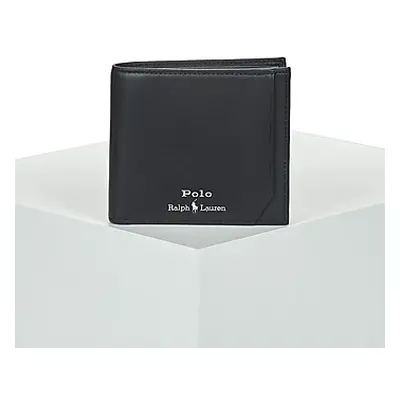 Polo Ralph Lauren BILLFOLD CN-WALLET-MEDIUM men's Purse wallet in Black