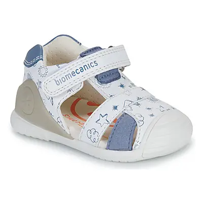 Biomecanics BIOGATEO CASUAL boys's Children's Sandals in White