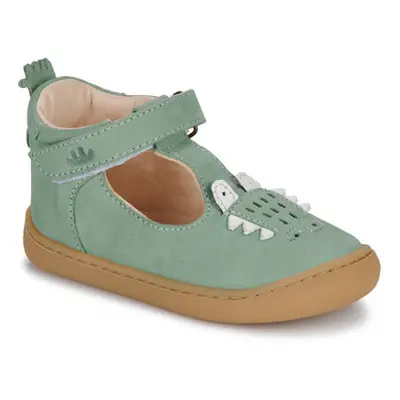 Easy Peasy MY DODU SALOME CROCO boys's Children's Shoes (High-top Trainers) in Green